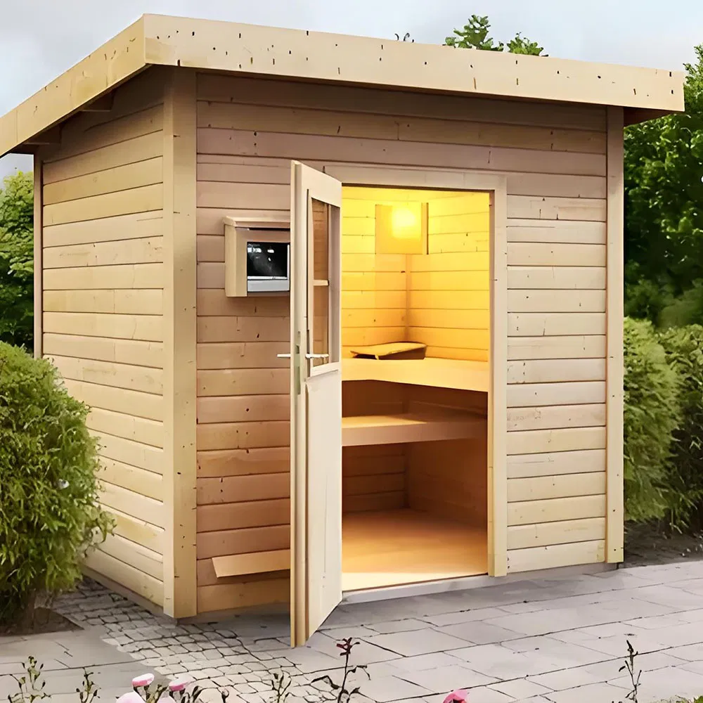 Премиум сауна для улицы с регулировкой температуры