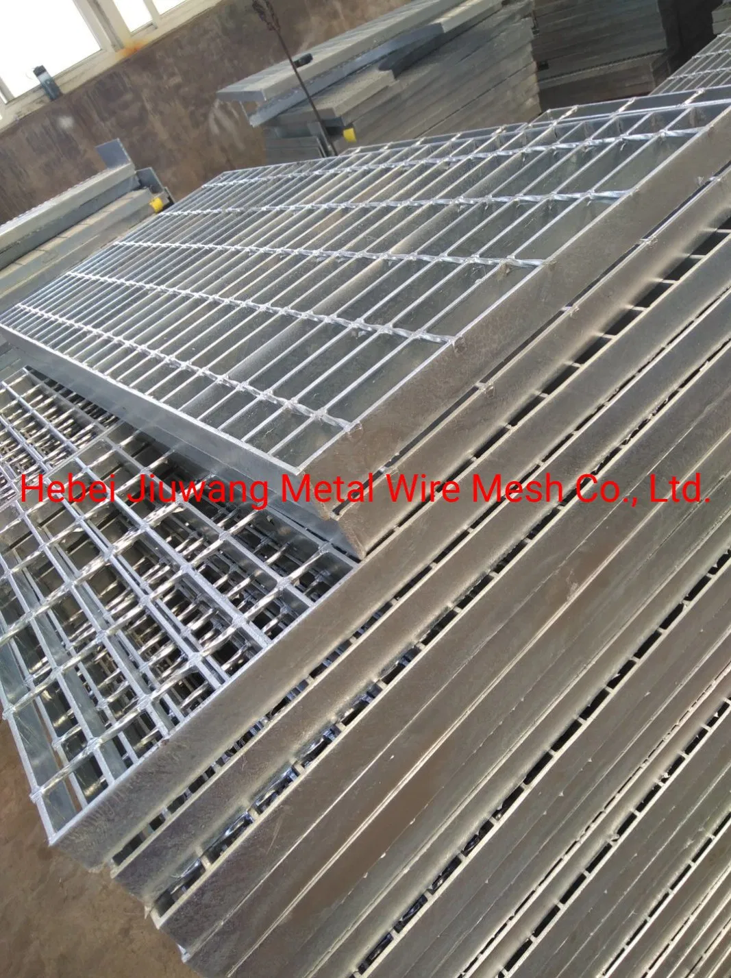20FT*3FT Hot DIP Galvanized Serrated Grating for Nigeria Market