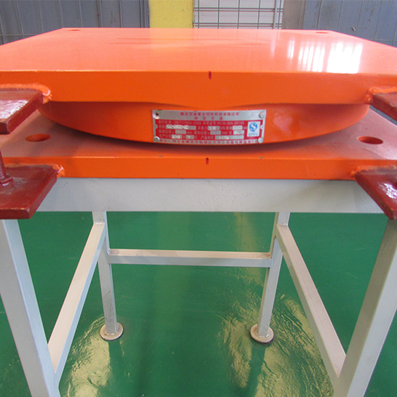 Gpz Two-Way Sliding Pot Rubber Bearing Jpz Shock Absorption Basin Type Bearing