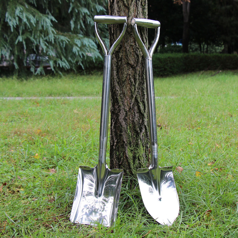 Stainless Steel Garden Shovel – Heavy Duty Digging Spade for Planting & Landscaping