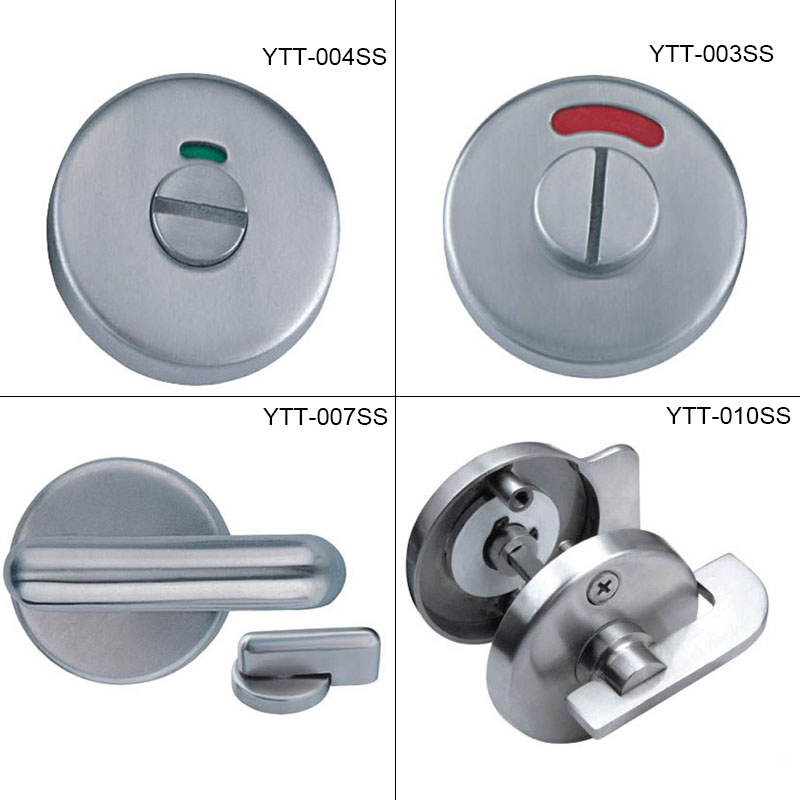 Замок для стеклянной двери WC с индикатором