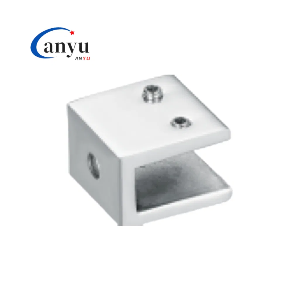 Двухсторонний соединитель квадратной трубы с держателем для стекла