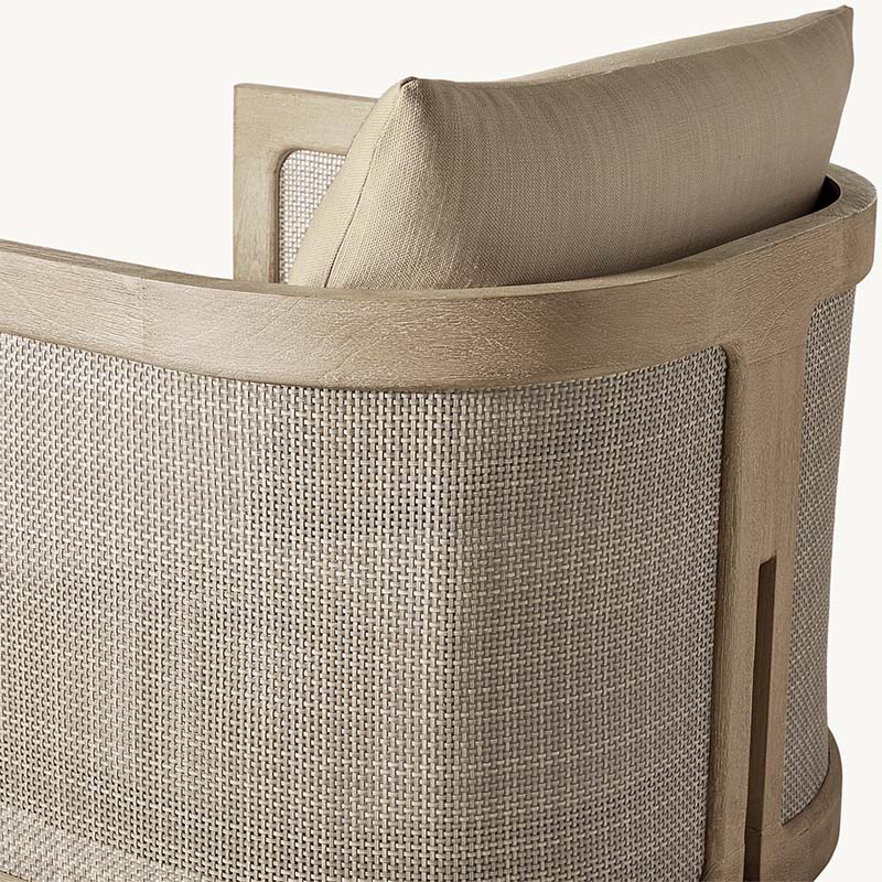 Садовая мебель массив тика журнальный столик диван патио