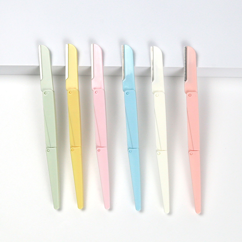 Precision Eyebrow Razors: Portable 3-Pack for Flawless Makeup