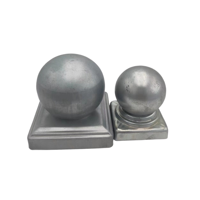 Ball Fence Post Cap Professional Custom Zinc Steel Stainless Steel Fence Accessories Metal Stamping Parts