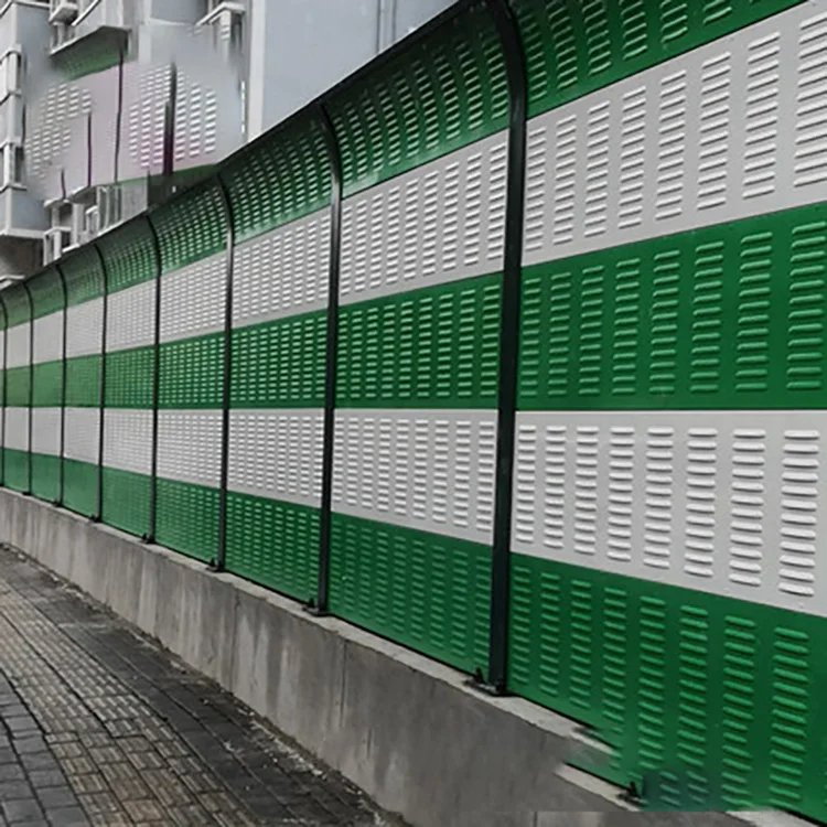Industrial Acoustic Noise Barrier Panel for Railway / Road / Construction