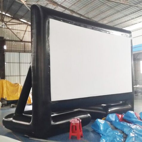 Outdoor Oxford PVC Material Rear Projection Inflatable Movie Screen for Children's Party