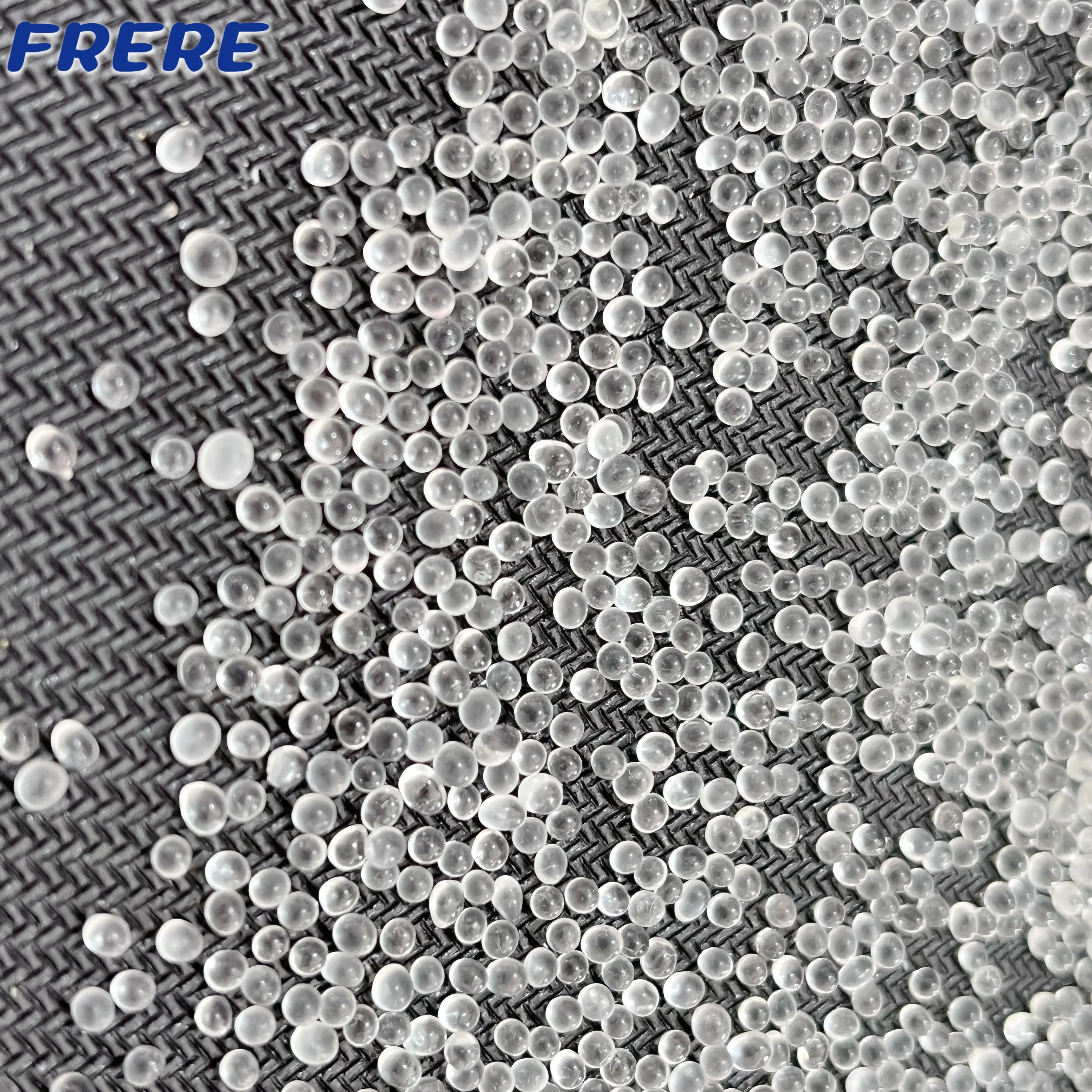 Сферические стеклянные гранулы для пескоструйной обработки