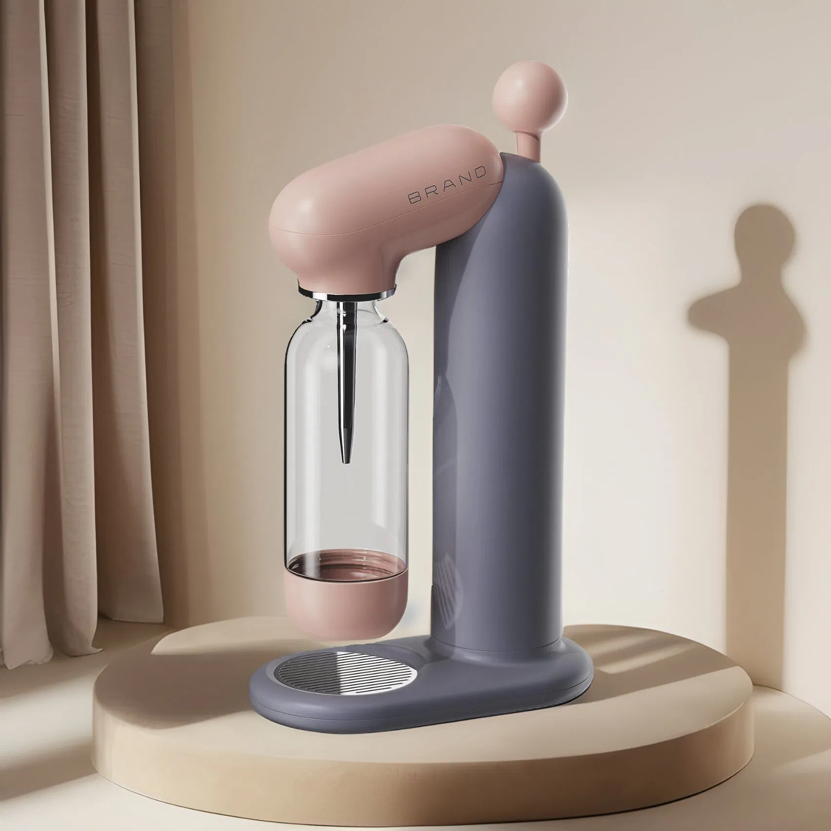 New Arrivals Innovation Small and Exquisite Plastic Soda Maker Wtih FDA