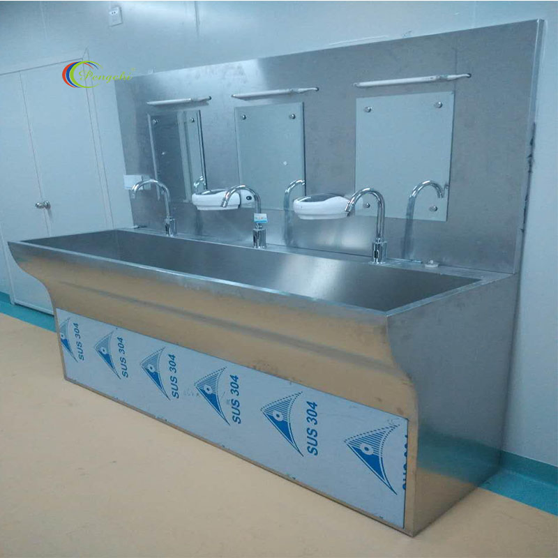 Automatic Sensor Operating Room Medical Handwashing Sink, Touchless for Infection Prevention