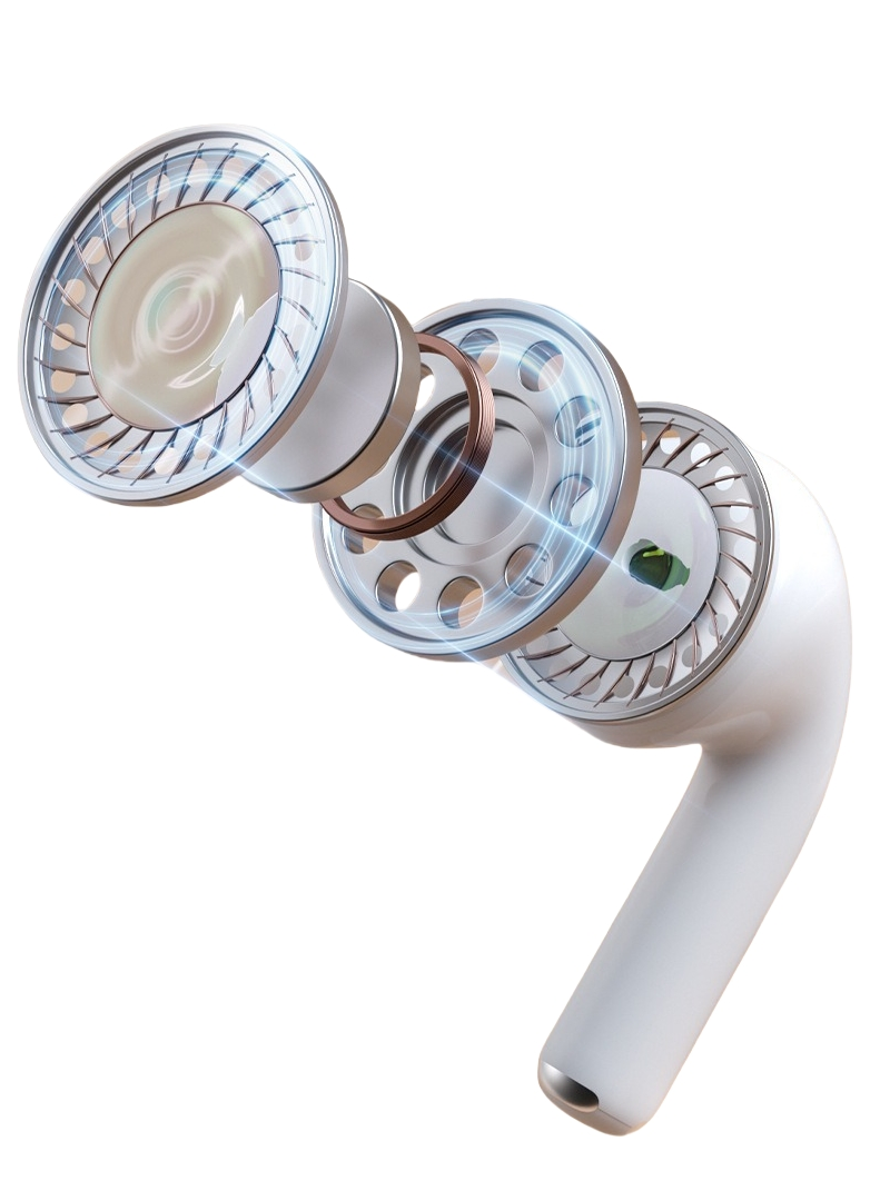 Music and Game Earphones Tws HiFi Stereo Headphone High-Quality Multi-Function in-Ear Earbuds