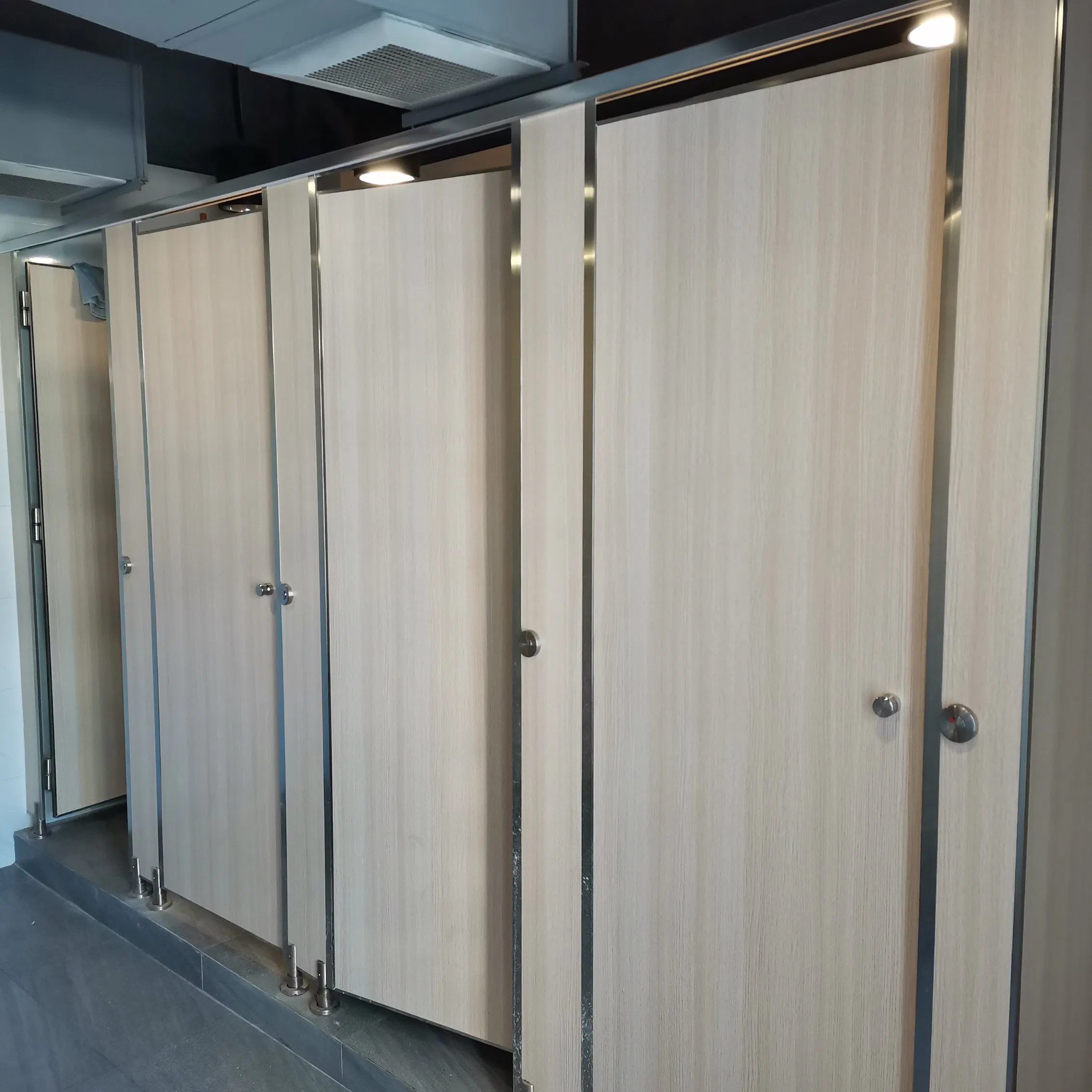 Modern School Waterproofing Materials Toilet Partition Compact HPL