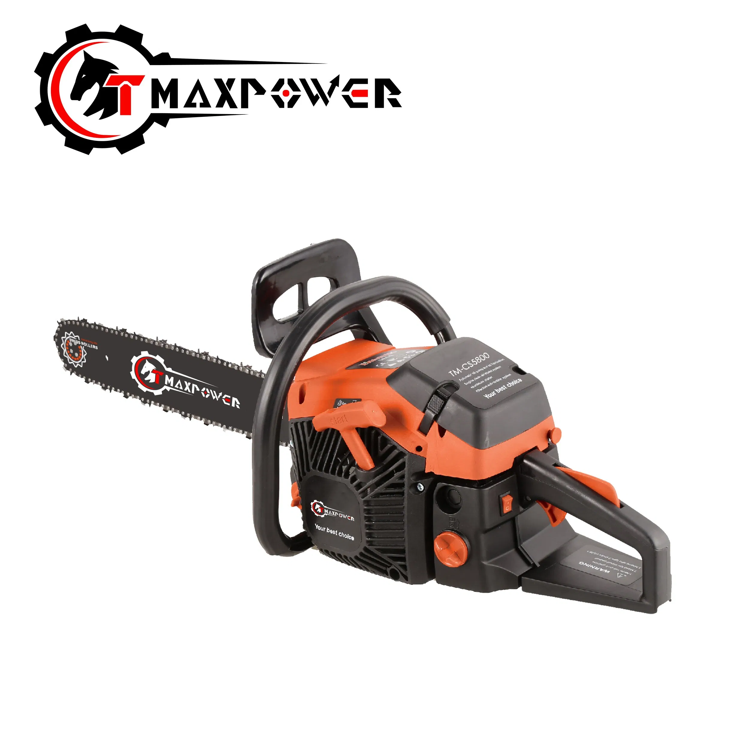 High Quality 55cc Chain Saw with 16in Chain and Bar TM-CS5800