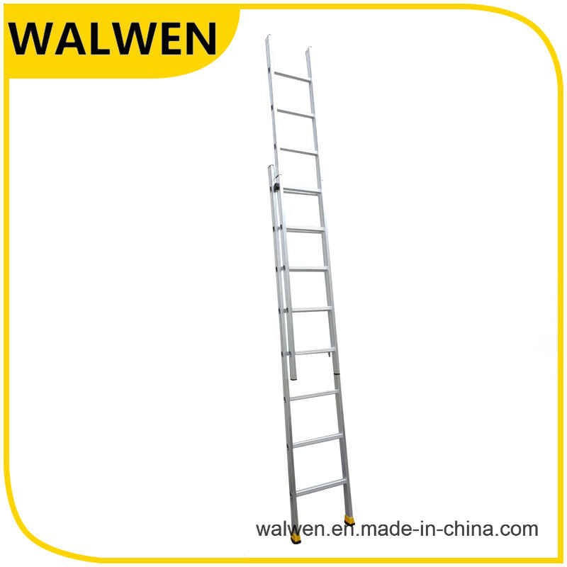 2 Section Multi-Purpose Aluminum Telescopic Folding Ladder