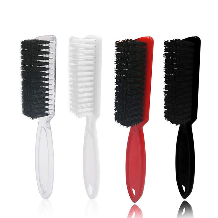Removal Black Private Label Duster Shave Vegan Mens Barber Neck Paddle Custom Beard Brush