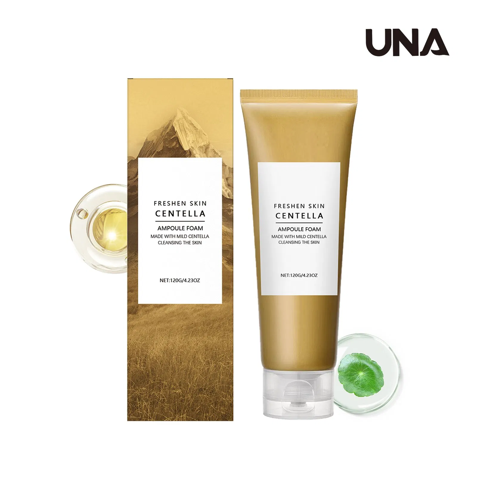 Centella Asiatica Moisturizing Cleanser - Gently Cleanses Skin, Refines Pores, Refreshing, Moisturizing and Hydrating