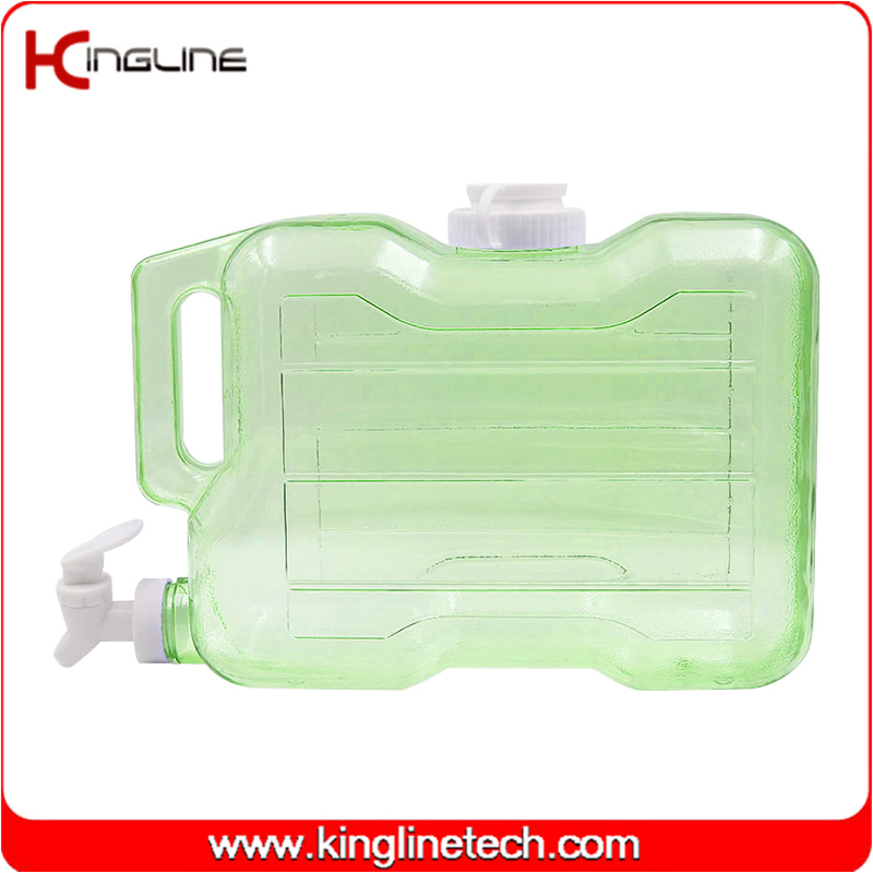 BPA free 1.5 gallon rectangle plastic freezer water jug