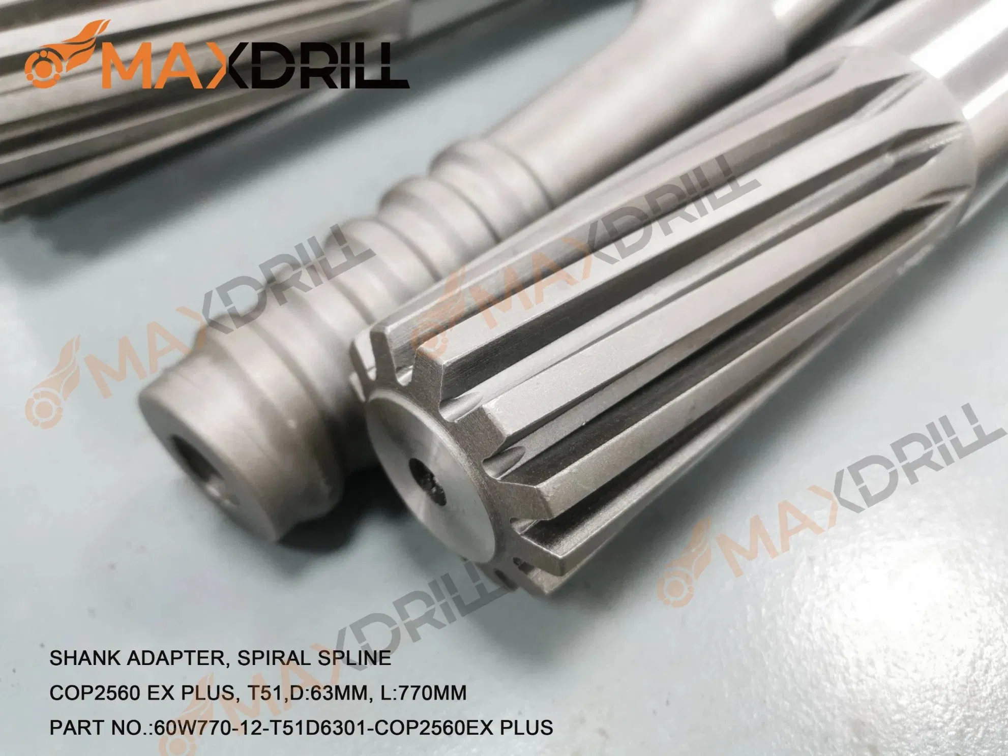 Maxdrill Shank Adapter, T51, D45mm, L525mm
