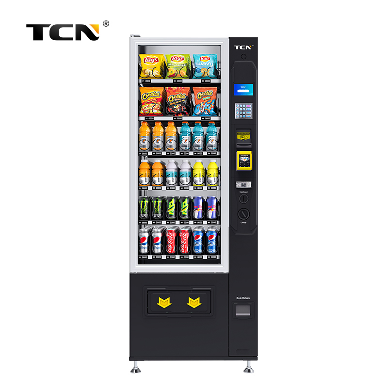 Tcn China Bulk Vending Automatic Customized Vending Machine for Snack and Beverage
