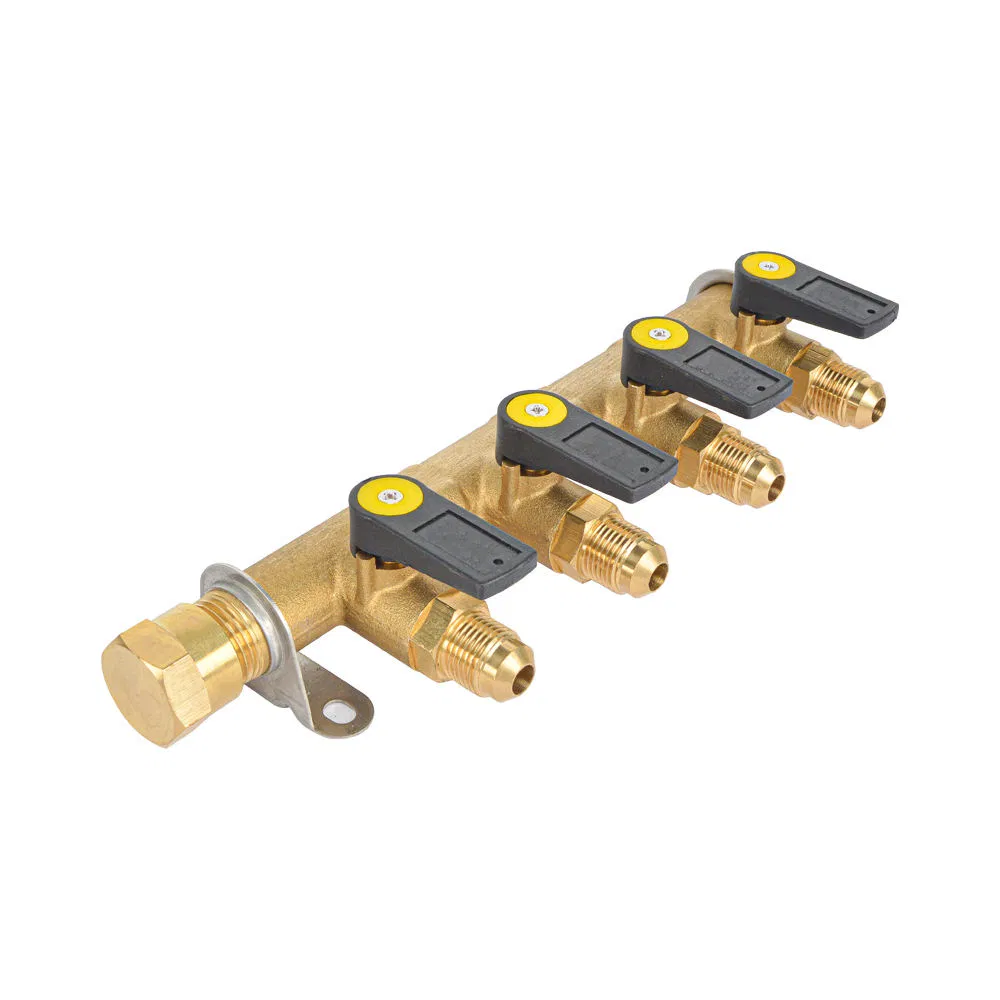 4 Ways Brass Water Separators Manifold