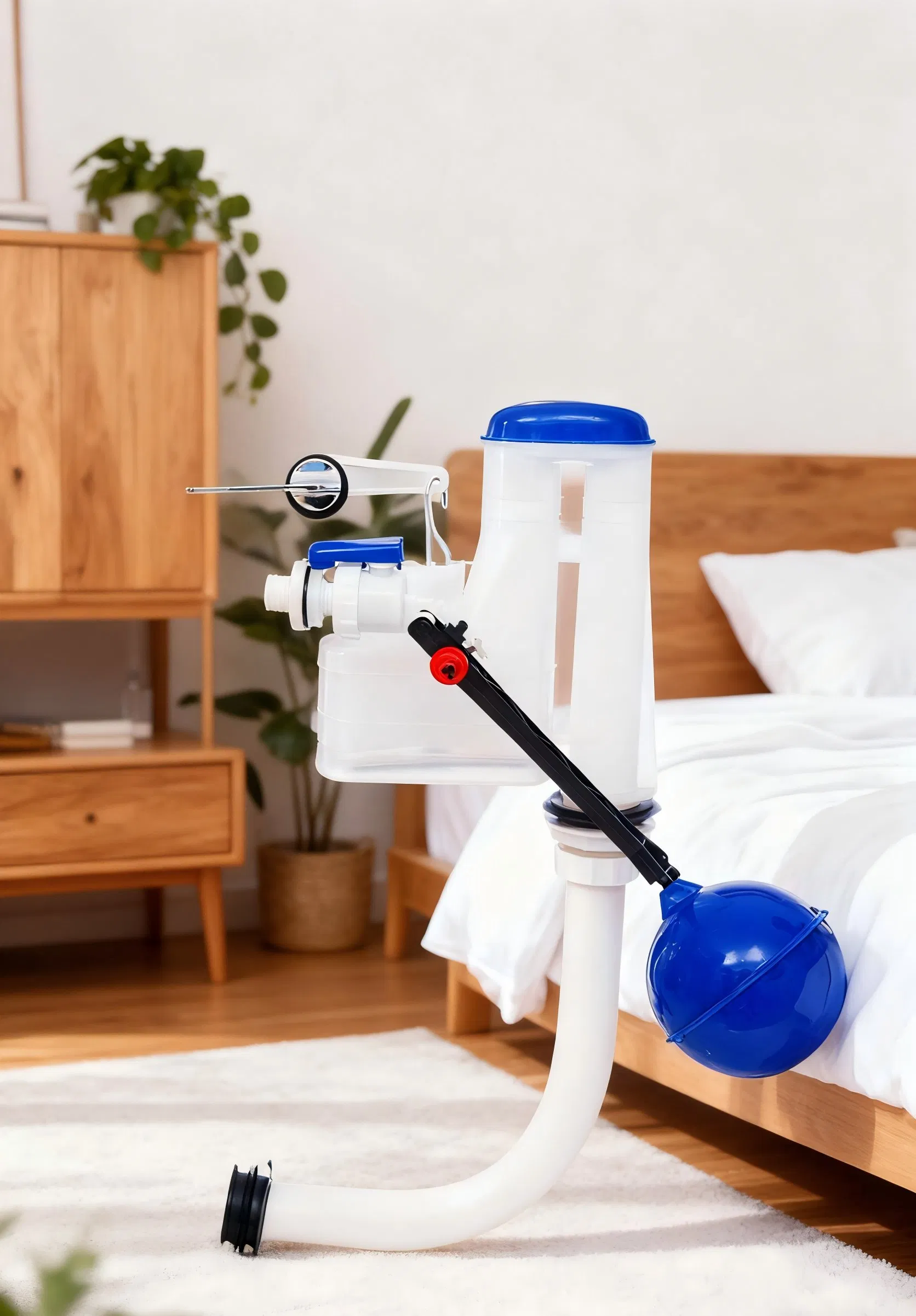 Premium Blue Syphon Type PP Toilet Flush Mechanism - Long-Lasting Performance