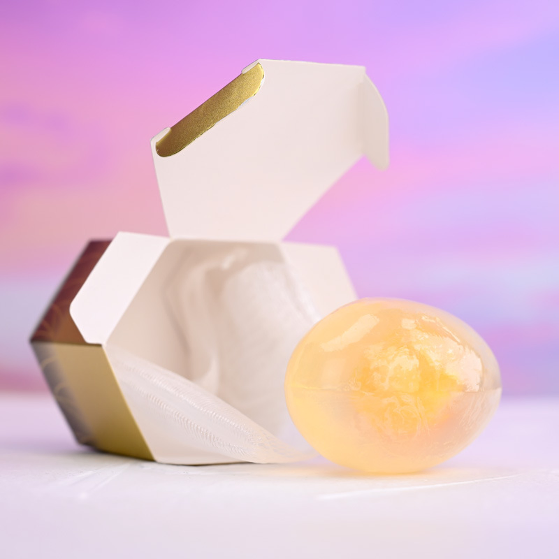Moisturizing Egg Soap Bath Soap - 80g Custom Packaging for Ultimate Hydration