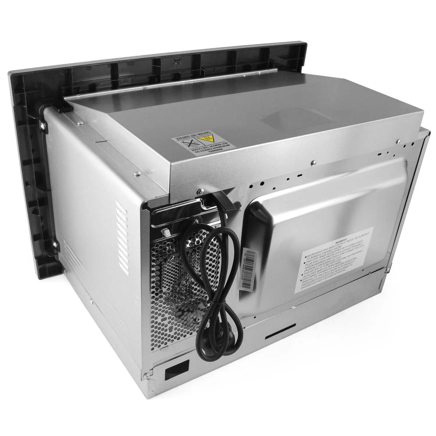Full Black Microwave Oven Built in 25L with Grill