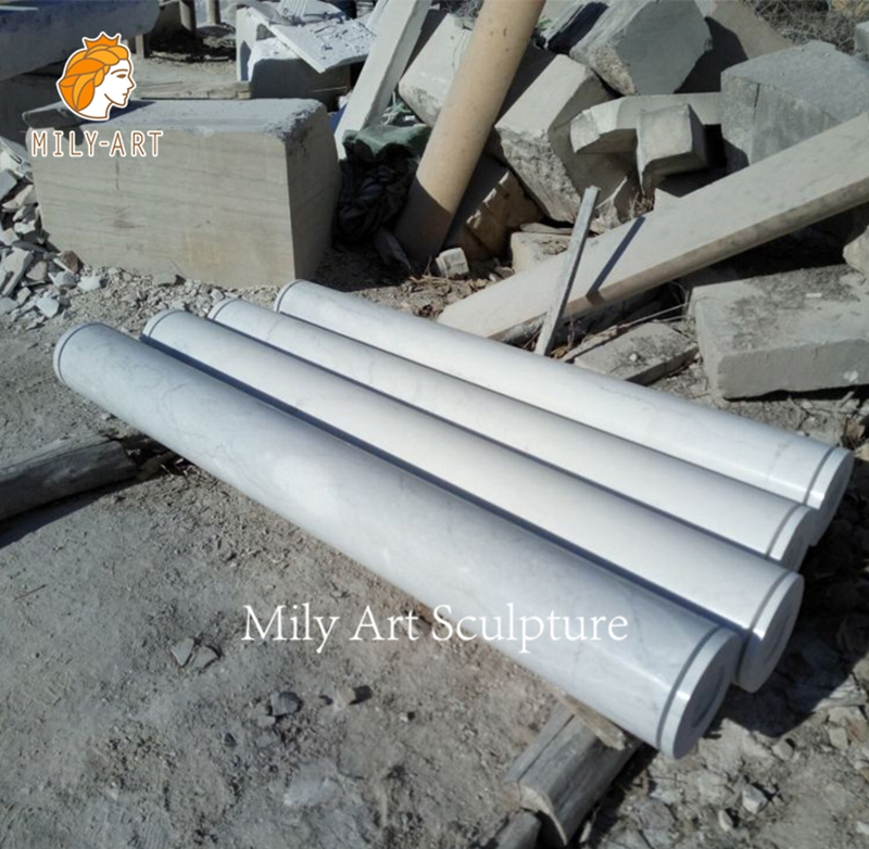 Classic Decorative Marble Building Design Pillar Natural Stone Column (Not Mold)