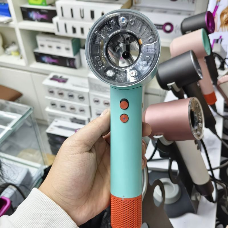 1600W Negative Ion Hair Dryer with Magnetic Nozzles Fast Drying Hair Styling Device