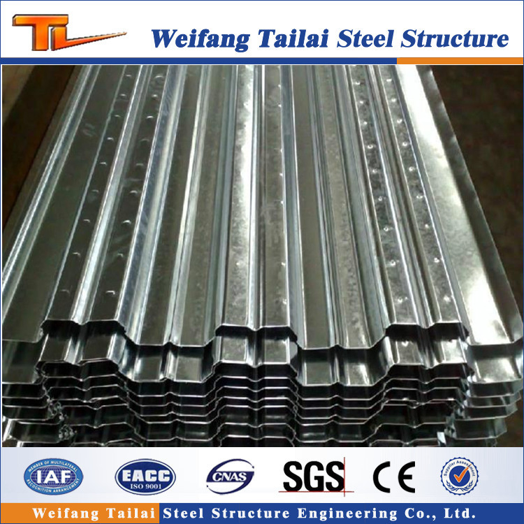 Steel Material of Steel Galvanized Floor Deck for Steel Structure Building