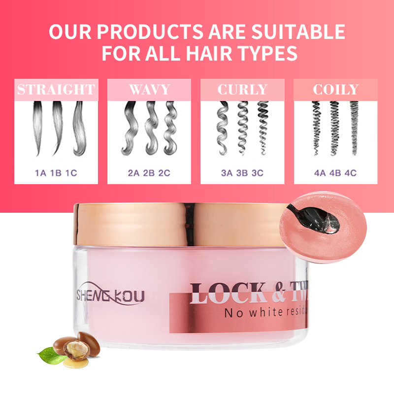 Private Label Hair Wax Edge Control Shine N Jam Light Hold and Braid Gel Loc N Twist Gel