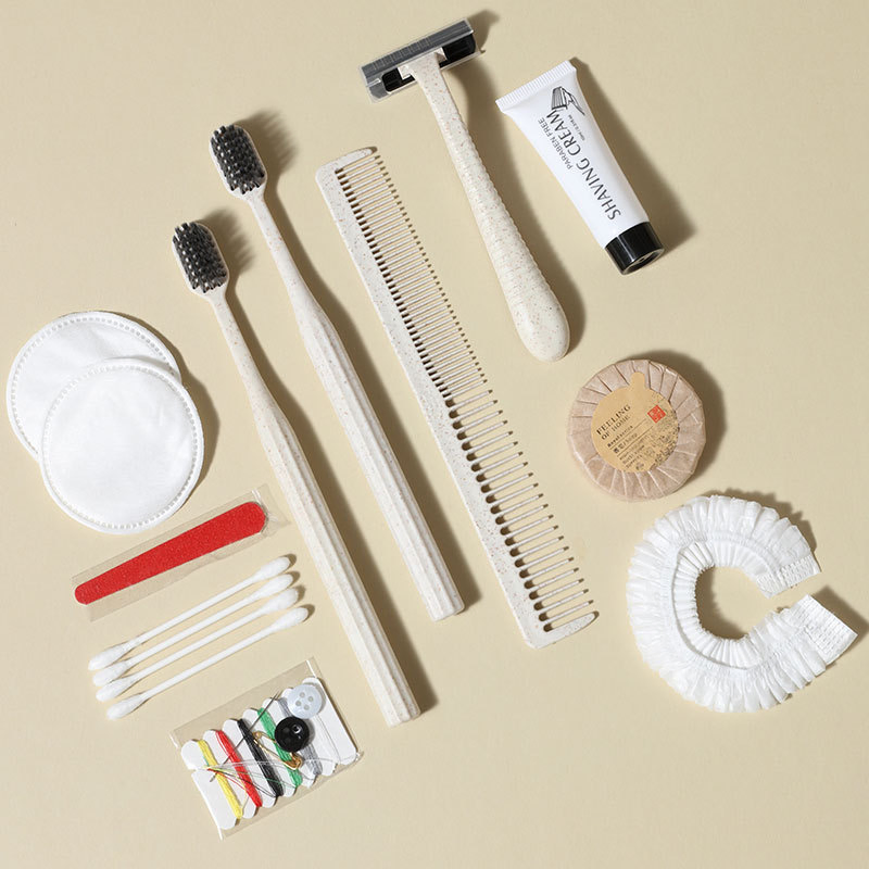 Hotel Amenity Set Eco Friendly Guest Bathroom Hotel Toiletries Luxury Set Disposable Hotel Amenities
