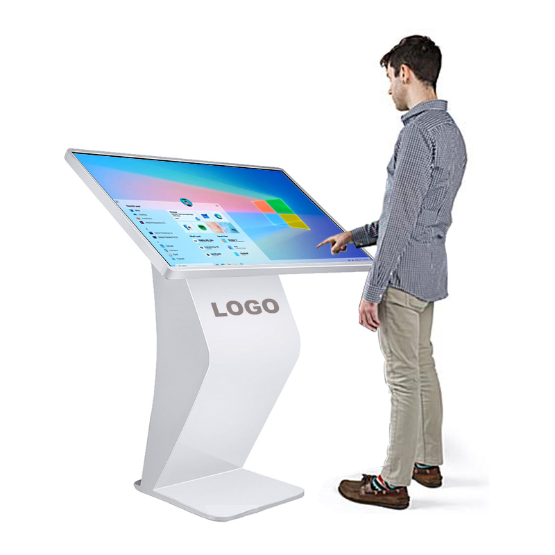 OEM ODM Factory 55 Inch Kingone Android LCD Touch Screen All-in-One Digital Information Kiosk for Store, Business and Hotel Lobby