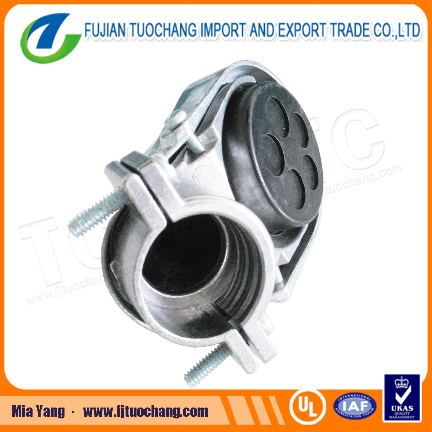 Aluminum Service Entrance Cap Weatherhead Clamp on Type