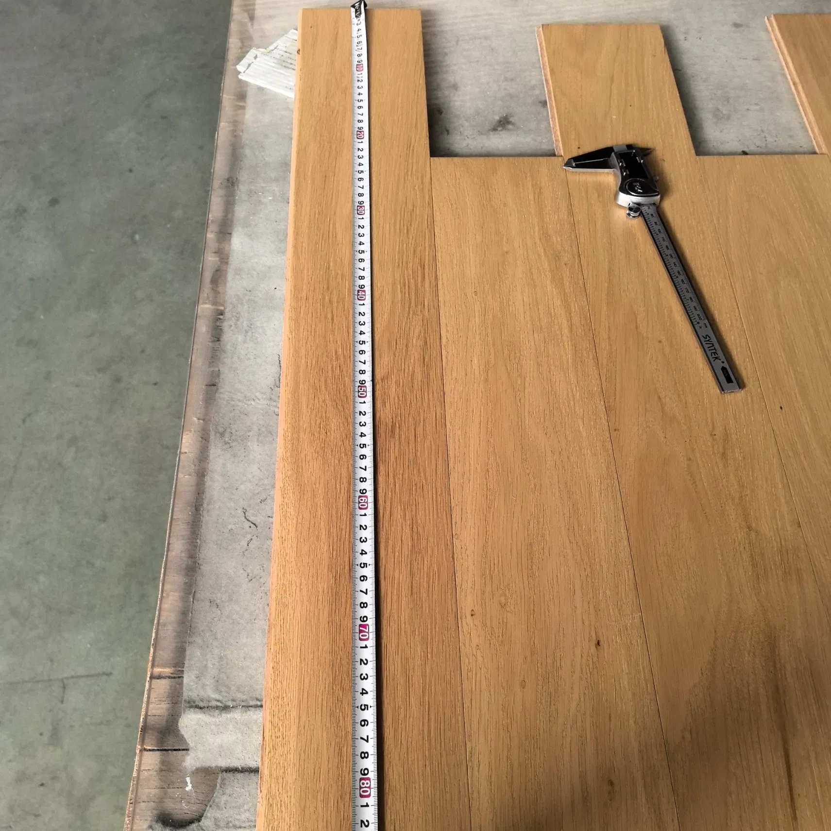 Wide Plank White Oak Flooring Multilayer Solid Hardwood Natural 15mm European Oak Engineered Flooring