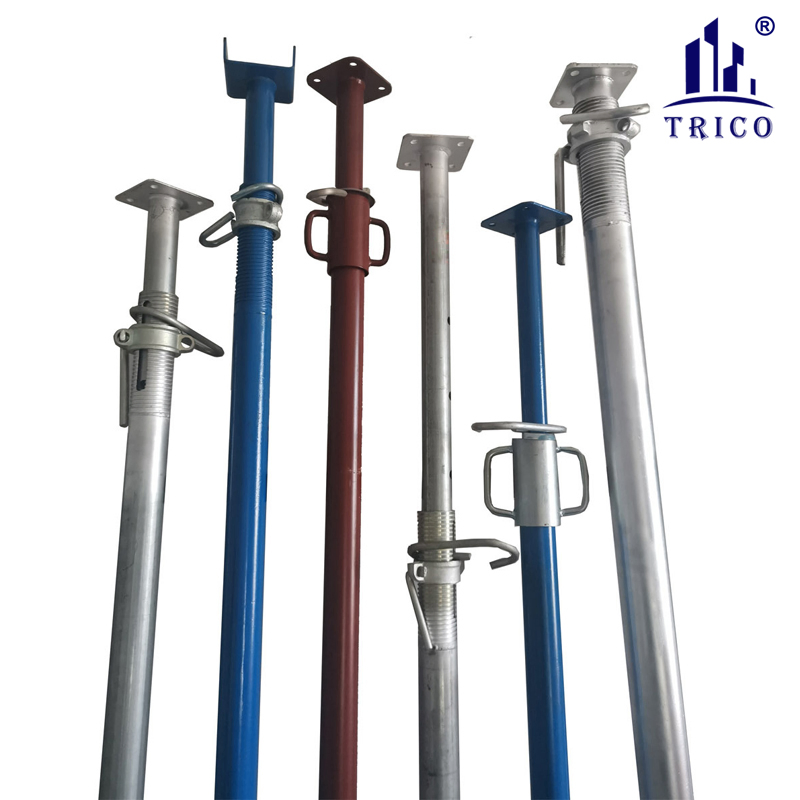 Powder Coated Adjustable Scaffolding Acro Shuttering Props Steel Prop for Concrete Formwork