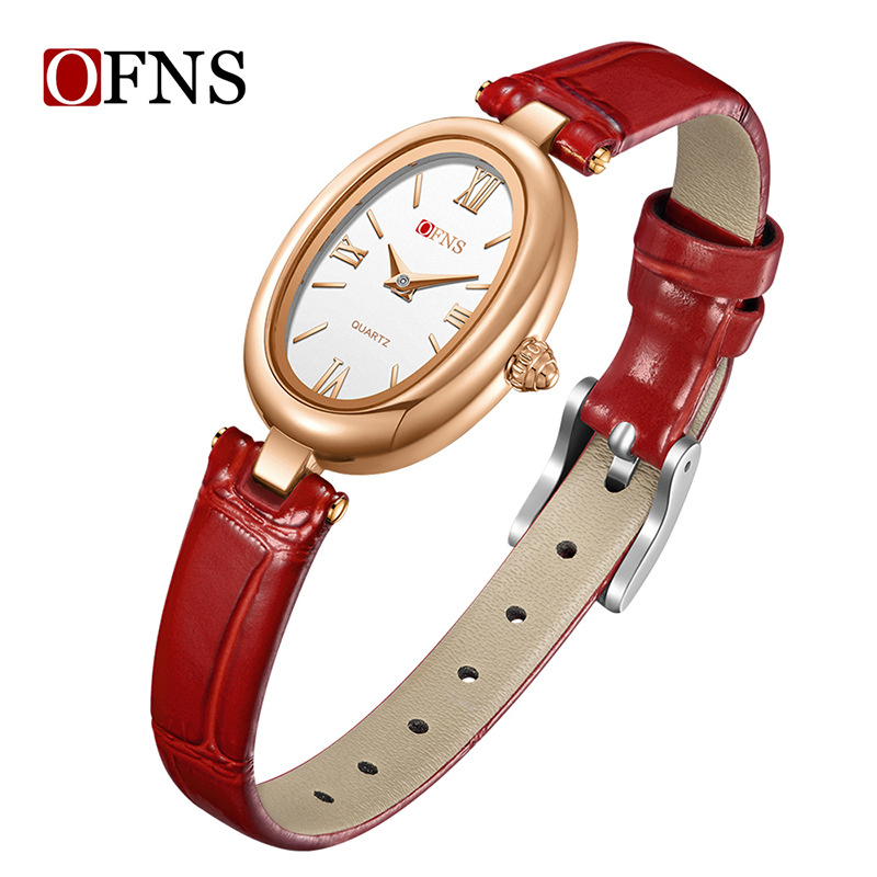 Quartz Watch for Women 2 Hands Japanese Movement Waterproof Elegant Ladies Wristwatch