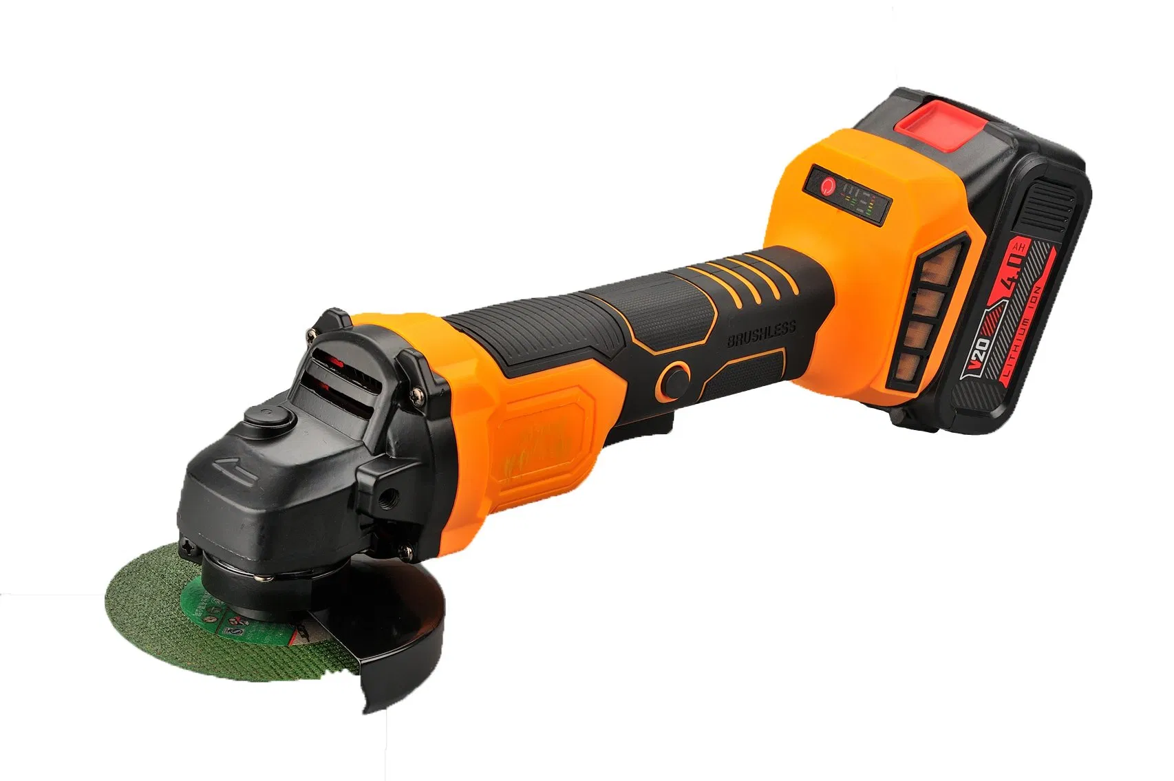 Cordless Angle Grinder Variable Speed Cutting Polishing Machine Power Tool