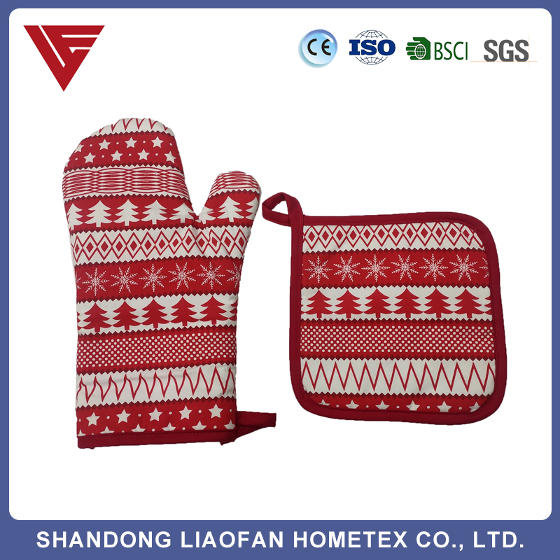 Silicone Kitchen Cooking BBQ Glove Pot Holders