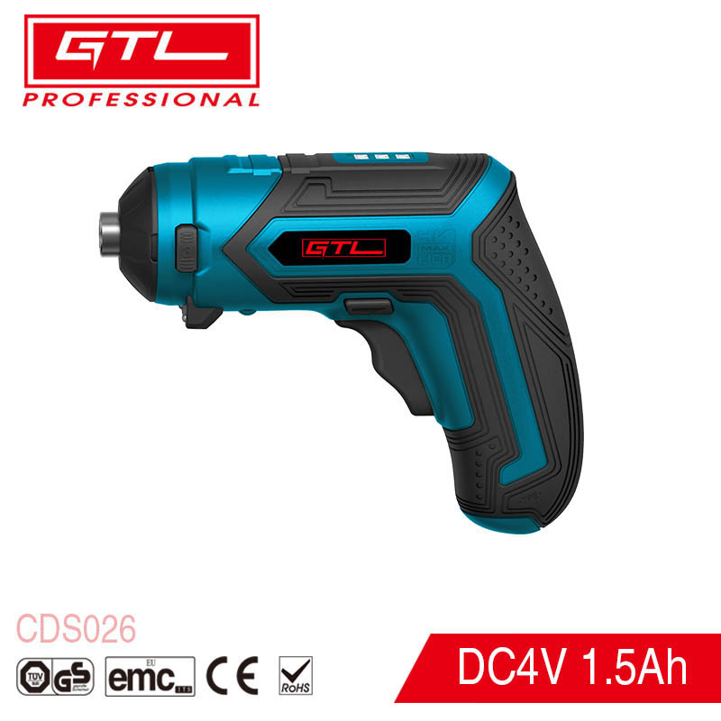 Professional Multi Function 4V 1.5ah Li-ion Cordless Screwdriver