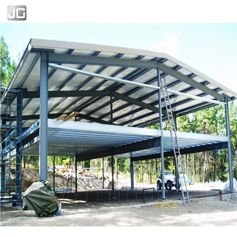 Construction Galvanized/Painted Metal Plant/Hangar Industry Building One Stop Solution Design Structure Steel Frame for Warehouse/Workshop/Garage/Storage/Shed