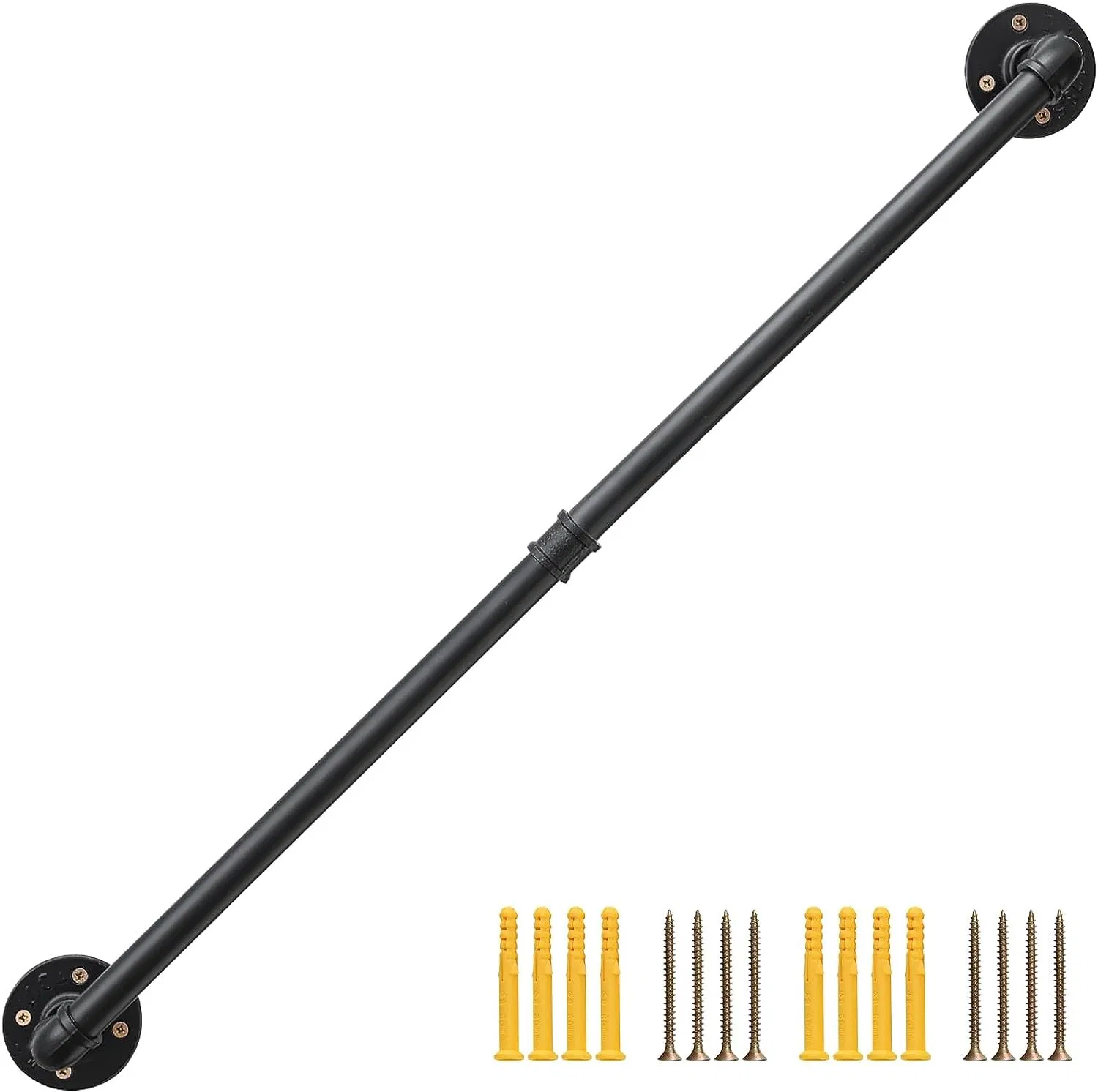 Stair Handrail Indoor 3 FT Wall Mounted Stair Railing for Outdoor