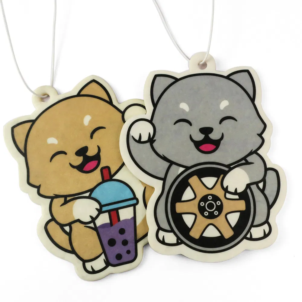 Factory Price Hot Sale Custom Logo OEM Hanging Paper Car Perfume Air Freshener Hanging Auto