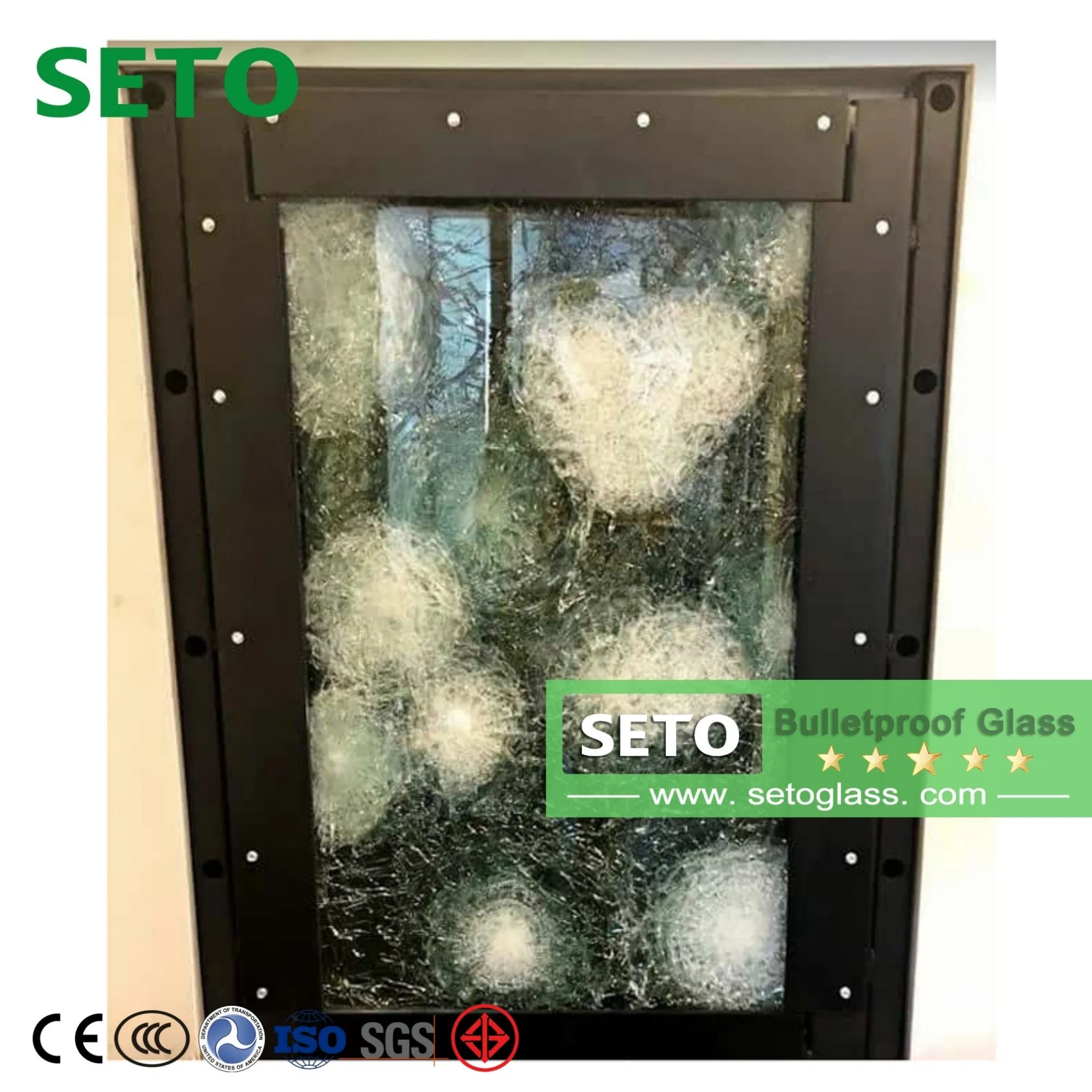 Ballistic Glass Price Bulletproof Armored Bullet Resistant Glazing Tempered Laminated Bulletproof Windows