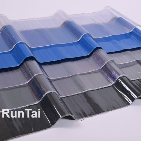 High-Quality FRP Glass Tiles for Roof and Wall Installation