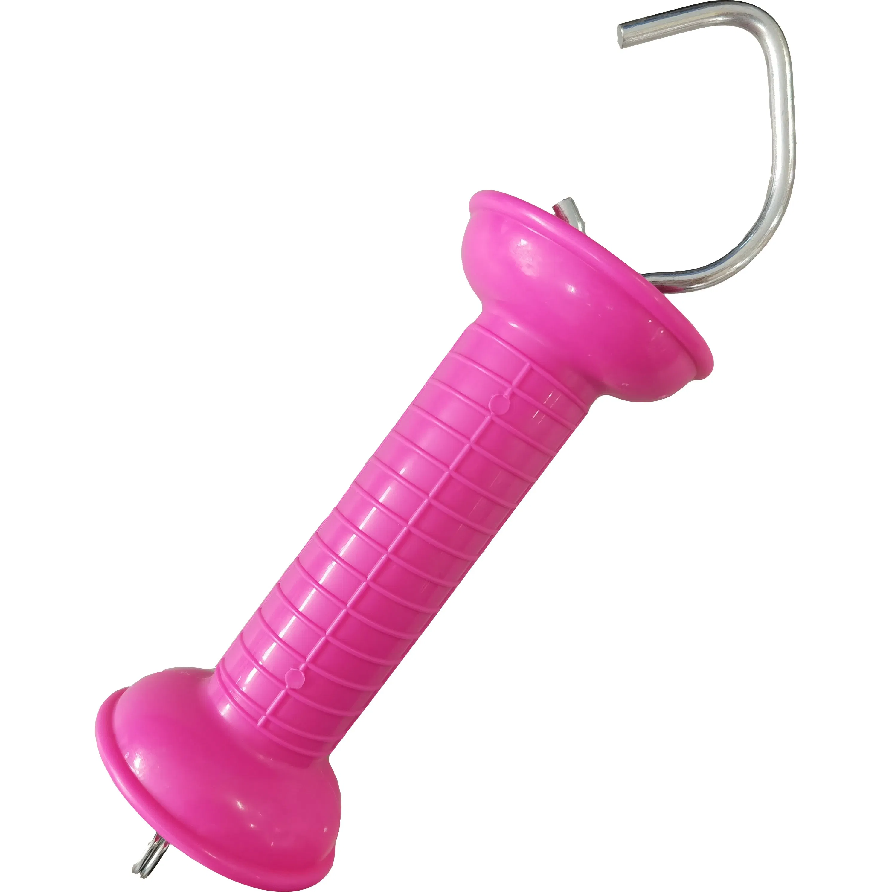 Premium Quality UV-Resistant Electric Fence Hook and Spring Gate Handle Pink