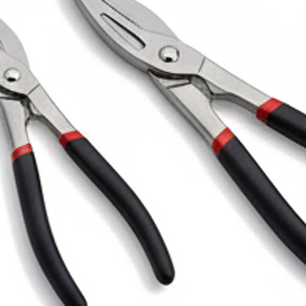 Tin Snips of Spanish Type, Nibbler Shears, Circular Cutting Snips, Pelican Snip