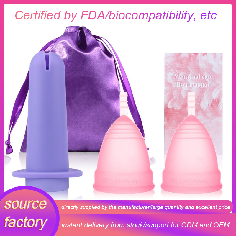 Eco-Friendly Reusable High-Quality Reusable Female Period Menstrual Cup Silicone Cup Menstrual Cup Free Copas Menstrua Cup Sterilant