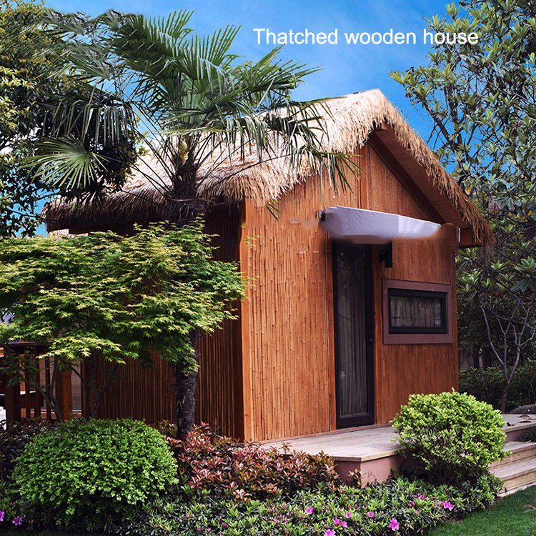 Rustic Home Thatched Wooden House Prefabricated Houses Australia Builders Design Small Modular House Kits
