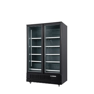 Supermarket Commercial Single Double or Custom Door Beverage Pepsi Coke Display Showcase Transparent Glass Door Cooler Upright Refrigerator Fridge for Drinks